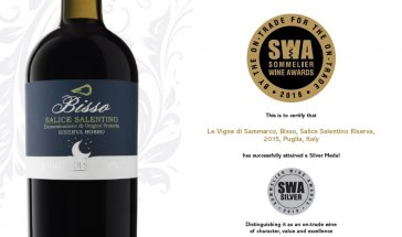 Mezinárodně oceněná vína z vinařství SAMMARCO (oblast Puglie)